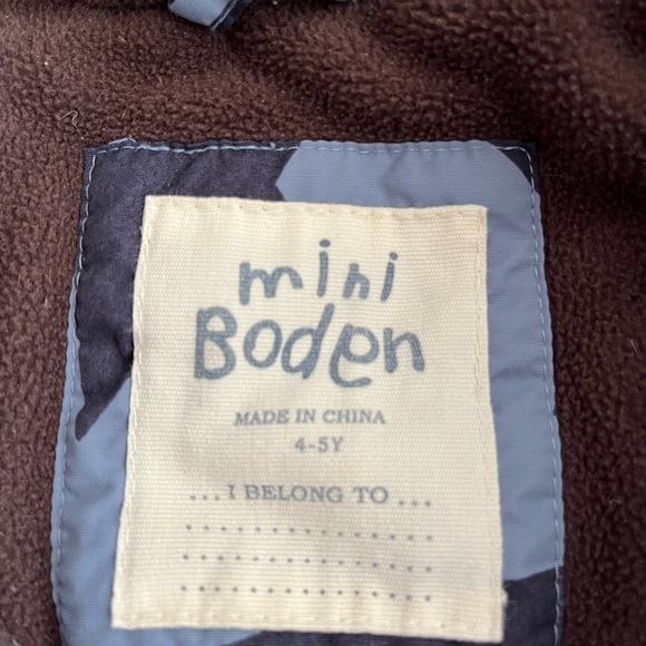 Boden star coat - size 4/5 - Picture 2 of 9